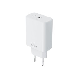 ŁADOWARKA SIECIOWA MAXLIFE MXTC-10-30C PD 30W USB-C BIAŁA ŁADOWARKA SIECIOWA MAXLIFE MXTC-10-30C PD 30W USB-C BIAŁA