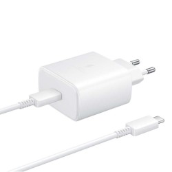ŁADOWARKA SIECIOWA SAMSUNG EP-T1510XWEGEU 15W USB-C FAST CHARGE BIAŁY ORYGINAŁ BLISTER