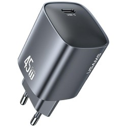 ŁADOWARKA SIECIOWA USAMS T66 45W GAN FAST CHARGER TARNISH ŁADOWARKA SIECIOWA USAMS T66 45W GAN FAST CHARGER TARNISH
