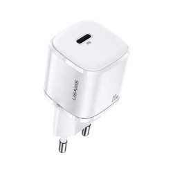 ŁADOWARKA SIECIOWA USB-C USAMS T36 20W CC124TC02 US-CC124 BIAŁA ŁADOWARKA SIECIOWA USB-C USAMS T36 20W CC124TC02 US-CC124 BIAŁA