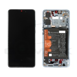 OUTLET WYŚWIETLACZ LCD DO HUAWEI P30 NOWA WERSJA Z RAMKĄ I BATERIĄ BREATHING CRYSTAL 02354HMF 02352NLP 02354KUB ORYGINAŁ SERVICE PACK