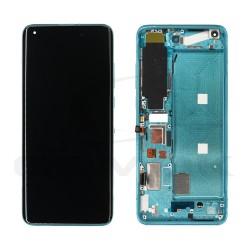 OUTLET WYŚWIETLACZ LCD DO XIAOMI MI10 MI 10 Z RAMKĄ ZIELONY WERSJA 7 56000K00J200 ORYGINAŁ SERVICE PACK