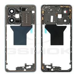 RAMKA ŚRODKOWA XIAOMI REDMI NOTE 12 PRO 5G TURKUSOWY 5600150M1600 [ORYGINAŁ]