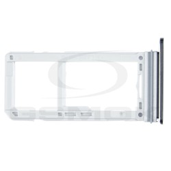 SZUFLADKA KARTY DUAL SIM I KARTY SD SAMSUNG G955 GALAXY S8 PLUS CZARNA GH98-40977A [ORYGINAŁ]