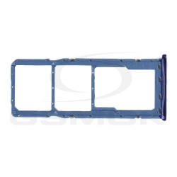 SZUFLADKA KARTY DUAL SIM SAMSUNG A750 GALAXY A7 2018 NIEBIESKA