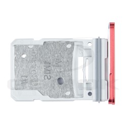 SZUFLADKA KARTY SIM I KARTY SD SAMSUNG G780 GALAXY S20 FE CZERWONA GH98-46007E [ORYGINAŁ]