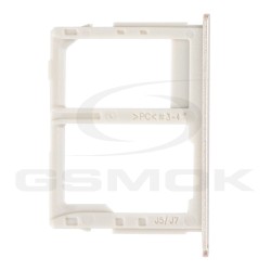 SZUFLADKA KARTY SIM I SD SAMSUNG J530 J5 2017 J730 J7 2017 ZŁOTA GH64-06280C [ORYGINAŁ]