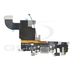 TAŚMA FLEX IPHONE 6S ZE ZŁĄCZEM ŁADOWANIA I MIKROFONEM CZARNA