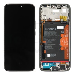 WYŚWIETLACZ LCD DO HUAWEI HONOR 400 LITE 5G Z RAMKĄ I BATERIĄ CZARNY 0235ANSY ORYGINAŁ SERVICE PACK