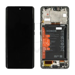 WYŚWIETLACZ LCD DO HUAWEI HONOR MAGIC 6 LITE 5G CZARNY Z RAMKĄ I BATERIĄ 0235AHHP 0235AHHU ORYGINAŁ SERVICE PACK