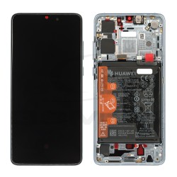 WYŚWIETLACZ LCD DO HUAWEI P30 NOWA WERSJA Z RAMKĄ I BATERIĄ BREATHING CRYSTAL 02354HMF 02352NLP 02354KUB ORYGINAŁ SERVICE PACK
