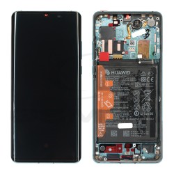 WYŚWIETLACZ LCD DO HUAWEI P30 PRO Z RAMKĄ I BATERIĄ MYSTIC BLUE 02353DGJ ORYGINAŁ SERVICE PACK