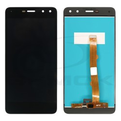 WYŚWIETLACZ LCD DO HUAWEI Y5 2017 / Y6 2017 MYA-L03, MYA-L23, MYA-L02, MYA-L22 CZARNY BEZ LOGO