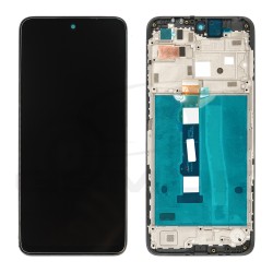WYŚWIETLACZ LCD DO MOTOROLA MOTO G42 Z RAMKĄ CZARNY 5D68C21049 ORYGINAŁ SERVICE PACK