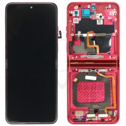 WYŚWIETLACZ LCD DO MOTOROLA RAZR 40 ULTRA 5D68C22598 5D68C22611 5D68C22608 CZERWONY ORYGINAŁ SERVICE PACK