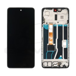 WYŚWIETLACZ LCD DO OPPO A5 5G CZARNY Z RAMKĄ 621029000578 ORG SERVICE PACK