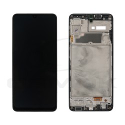 WYŚWIETLACZ LCD DO SAMSUNG A225 GALAXY A22 4G CZARNY Z RAMKĄ GH82-25944A GH82-26047A ORYGINAŁ SERVICE PACK