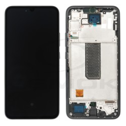 WYŚWIETLACZ LCD DO SAMSUNG A346 GALAXY A34 CZARNY Z RAMKĄ ASSEMBLED