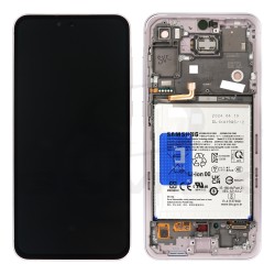 WYŚWIETLACZ LCD DO SAMSUNG A556 GALAXY A55 5G GH82-34307C FIOLETOWY Z RAMKĄ I BATERIĄ ORYGINAŁ SERVICE PACK WYŚWIETLACZ LCD DO SAMSUNG A556 GALAXY A55 5G GH82-34307C FIOLETOWY Z RAMKĄ I BATERIĄ ORYGINAŁ SERVICE PACK