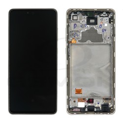 WYŚWIETLACZ LCD DO SAMSUNG A725 A726 GALAXY A72 / A72 5G BIAŁY Z RAMKĄ GH82-25624D GH82-25463D GH82-25460D GH82-25849D ORYGINAŁ SERVICE PACK WYŚWIETLACZ LCD DO SAMSUNG A725 A726 GALAXY A72 / A72 5G BIAŁY Z RAMKĄ GH82-25624D GH82-25463D GH82-25460D GH82-25849D ORYGINAŁ SERVICE PACK
