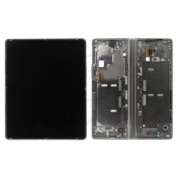 WYŚWIETLACZ LCD DO SAMSUNG F916 GALAXY FOLD 2 5G SZARY Z RAMKĄ GH82-23968D ORYGINAŁ SERVICE PACK