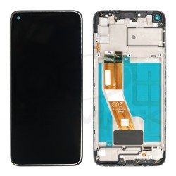 WYŚWIETLACZ LCD + PANEL DOTYKOWY KOMPLET SAMSUNG M115 GALAXY M11 Z RAMKĄ GH81-18736A ORYGINAŁ SERVICE PACK