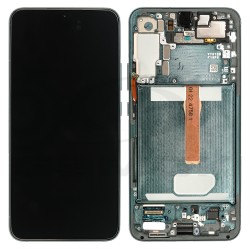 WYŚWIETLACZ LCD DO SAMSUNG S906 GALAXY S22 PLUS 5G ZIELONY Z RAMKĄ I KAMERĄ GH82-28894C ORYGINAŁ SERVICE PACK