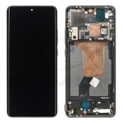 WYŚWIETLACZ LCD DO XIAOMI 12 Z RAMKĄ CZARNY 5600030L3A00 56000B0L3A00 56000300L300 56000900L300 56002900L300 ORYGINAŁ SERVICE PACK