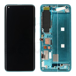 WYŚWIETLACZ LCD DO XIAOMI MI10 MI 10 Z RAMKĄ ZIELONY WERSJA 7 56000K00J200 ORYGINAŁ SERVICE PACK