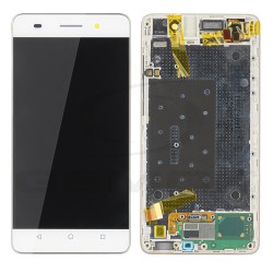 WYŚWIETLACZ LCD DO HUAWEI HONOR 4C Z RAMKĄ BIAŁY 02350GBN ORYGINAŁ SERVICE PACK