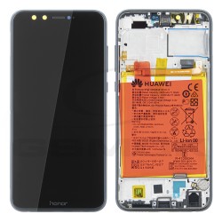 WYŚWIETLACZ LCD DO HUAWEI HONOR 9 LITE Z RAMKĄ I BATERIĄ CZARNY 02351SNN ORYGINAŁ SERVICE PACK