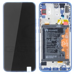 WYŚWIETLACZ LCD DO HUAWEI P SMART Z Z RAMKĄ I BATERIĄ NIEBIESKI 02352RXU ORYGINAŁ SERVICE PACK