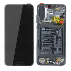 WYŚWIETLACZ LCD DO HUAWEI P20 PRO Z RAMKĄ I BATERIĄ NIEBIESKI 02351WTP 02351WQF ORYGINAŁ SERVICE