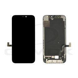 WYŚWIETLACZ LCD + PANEL DOTYKOWY KOMPLET IPHONE 12 MINI CZARNY PULLED GRADE B