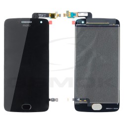 WYŚWIETLACZ LCD DO MOTOROLA MOTO G5 PLUS CZARNY/SZARY 01019293001W ORYGINAŁ SERVICE PACK