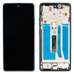 WYŚWIETLACZ LCD DO MOTOROLA MOTO G75 5G NIEBIESKI 5D68C28969 5D68C29067 ORYGINAŁ SERVICE PACK