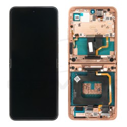 WYŚWIETLACZ LCD DO MOTOROLA RAZR 50 ULTRA POMARAŃCZOWY 5D68C24597 ORYGINAŁ SERVICE PACK
