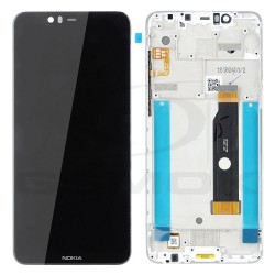 WYŚWIETLACZ LCD DO NOKIA 5.1 BIAŁY 20PDAWW0001 ORYGINAŁ SERVICE PACK WYŚWIETLACZ LCD DO NOKIA 5.1 BIAŁY 20PDAWW0001 ORYGINAŁ SERVICE PACK