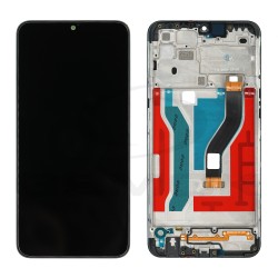 WYŚWIETLACZ LCD + PANEL DOTYKOWY KOMPLET SAMSUNG A107 GALAXY A10S Z RAMKĄ GH81-17482A GH81-20306A ORYGINAŁ SERVICE PACK