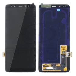 WYŚWIETLACZ LCD DO SAMSUNG A730 GALAXY A8 PLUS 2018 CZARNY GH97-21534A GH97-21535A ORYGINAŁ SERVICE PACK