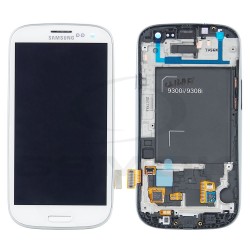 WYŚWIETLACZ LCD DO SAMSUNG I9301 GALAXY S3 NEO BIAŁY GH97-15472B ORYGINAŁ SERVICE PACK