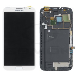 WYŚWIETLACZ LCD DO SAMSUNG N7100 GALAXY NOTE 2 BIAŁY GH97-14112A GH97-14114A ORYGINAŁ SERVICE PACK