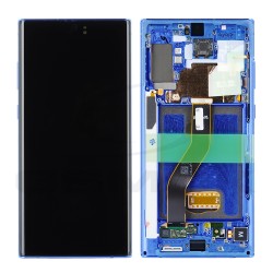 WYŚWIETLACZ LCD DO SAMSUNG N975 GALAXY NOTE 10 PLUS NIEBIESKI Z RAMKĄ GH82-20900D GH82-20838D ORYGINAŁ SERVICE PACK