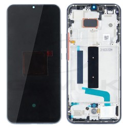 WYŚWIETLACZ LCD DO XIAOMI MI 10 LITE 5G Z RAMKĄ CZARNY TARNISH 56000400J900 ORYGINAŁ SERVICE PACK