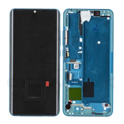WYŚWIETLACZ LCD DO XIAOMI MI NOTE 10 Z RAMKĄ ZIELONY 56000100F400 ORYGINAŁ SERVICE PACK