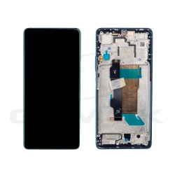 WYŚWIETLACZ LCD DO XIAOMI POCO F5 560003M16T00 Z RAMKĄ NIEBIESKI ORYGINAŁ SERVICE PACK
