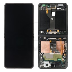 WYŚWIETLACZ LCD WEWNĘTRZNY + PANEL DOTYKOWY KOMPLET SAMSUNG F766 GALAXY Z FLIP 7 CZARNY GH82-37581C GH82-38794C ORYGINAŁ SERVICE PACK