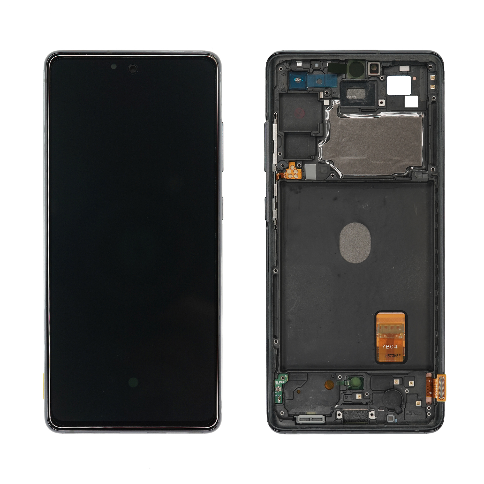 WYŚWIETLACZ LCD DO SAMSUNG G781 GALAXY S20 FE 5G GRANATOWY Z RAMKĄ GH82-31321A GH82-24214A GH82-29056A GH82-24215A GH82-31320A GH82-29057A ORYGINAŁ SERVICE PACK