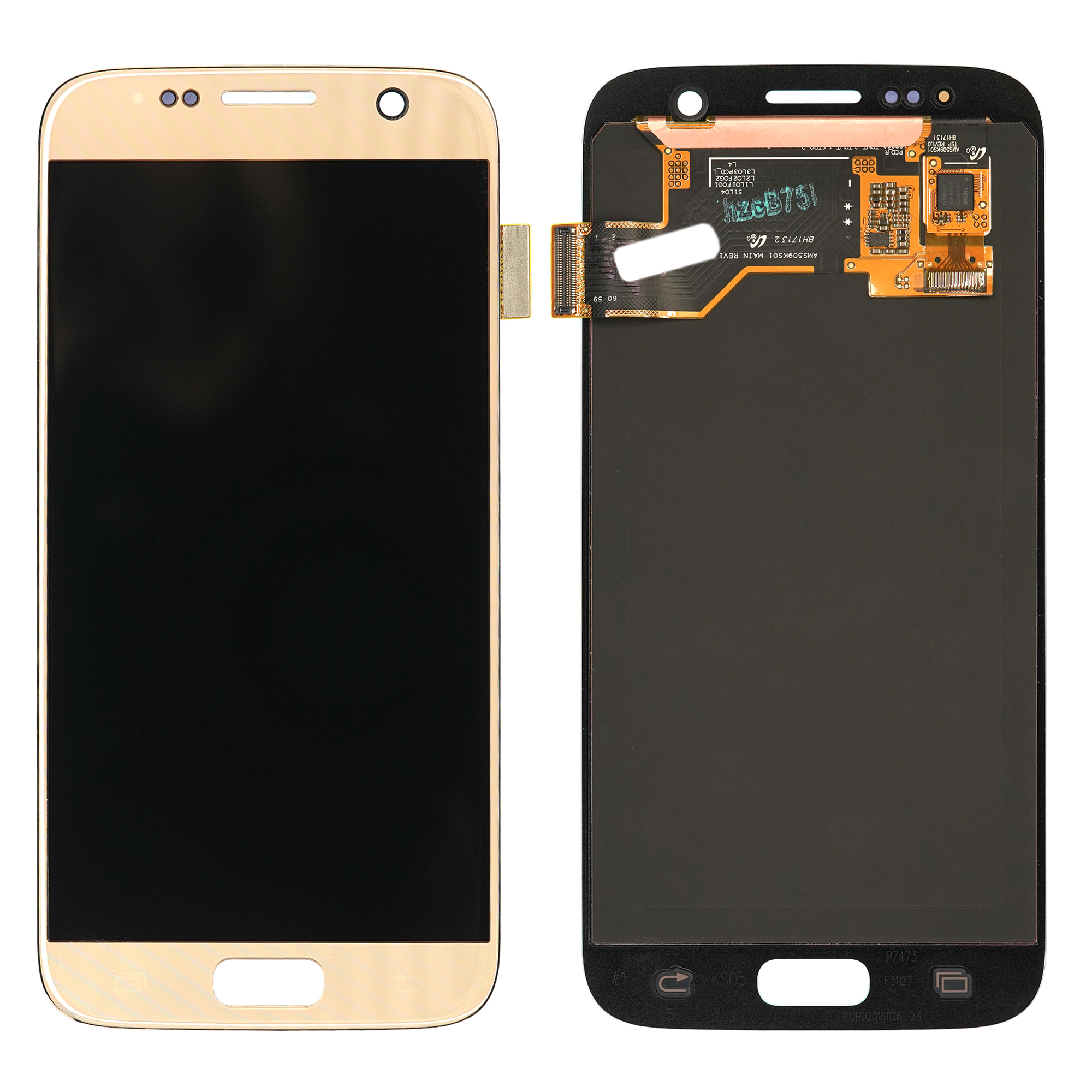 WYŚWIETLACZ LCD DO SAMSUNG G930 GALAXY S7 ZŁOTY GH97-18523C GH97-18757C GH97-18761C ORYGINAŁ SERVICE PACK