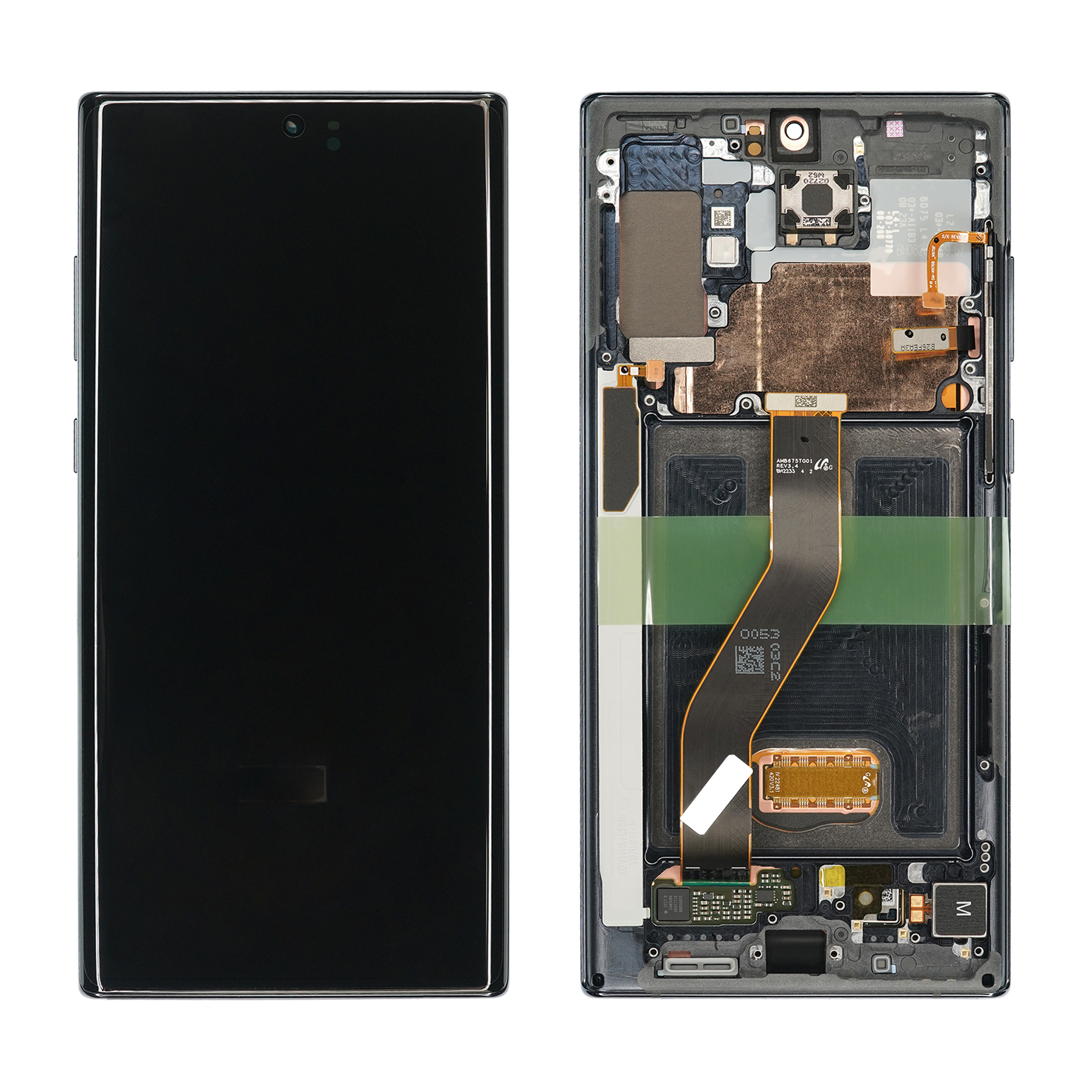 WYŚWIETLACZ LCD DO SAMSUNG N975 GALAXY NOTE 10 PLUS CZARNY Z RAMKĄ GH82-20838A GH82-20900A ORYGINAŁ SERVICE PACK